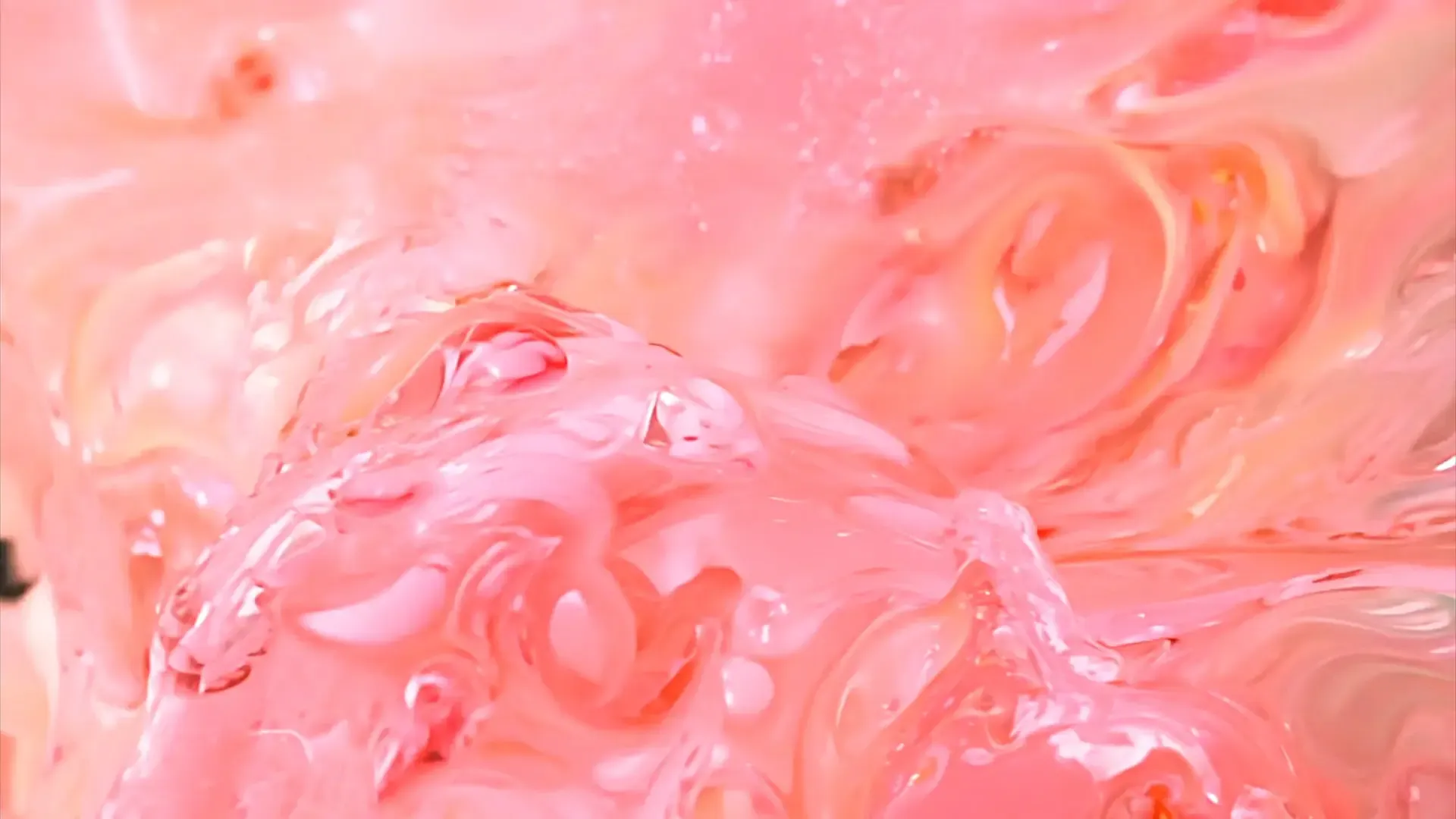 Dynamic Pink Fluid Transition for Promotional Video Projects